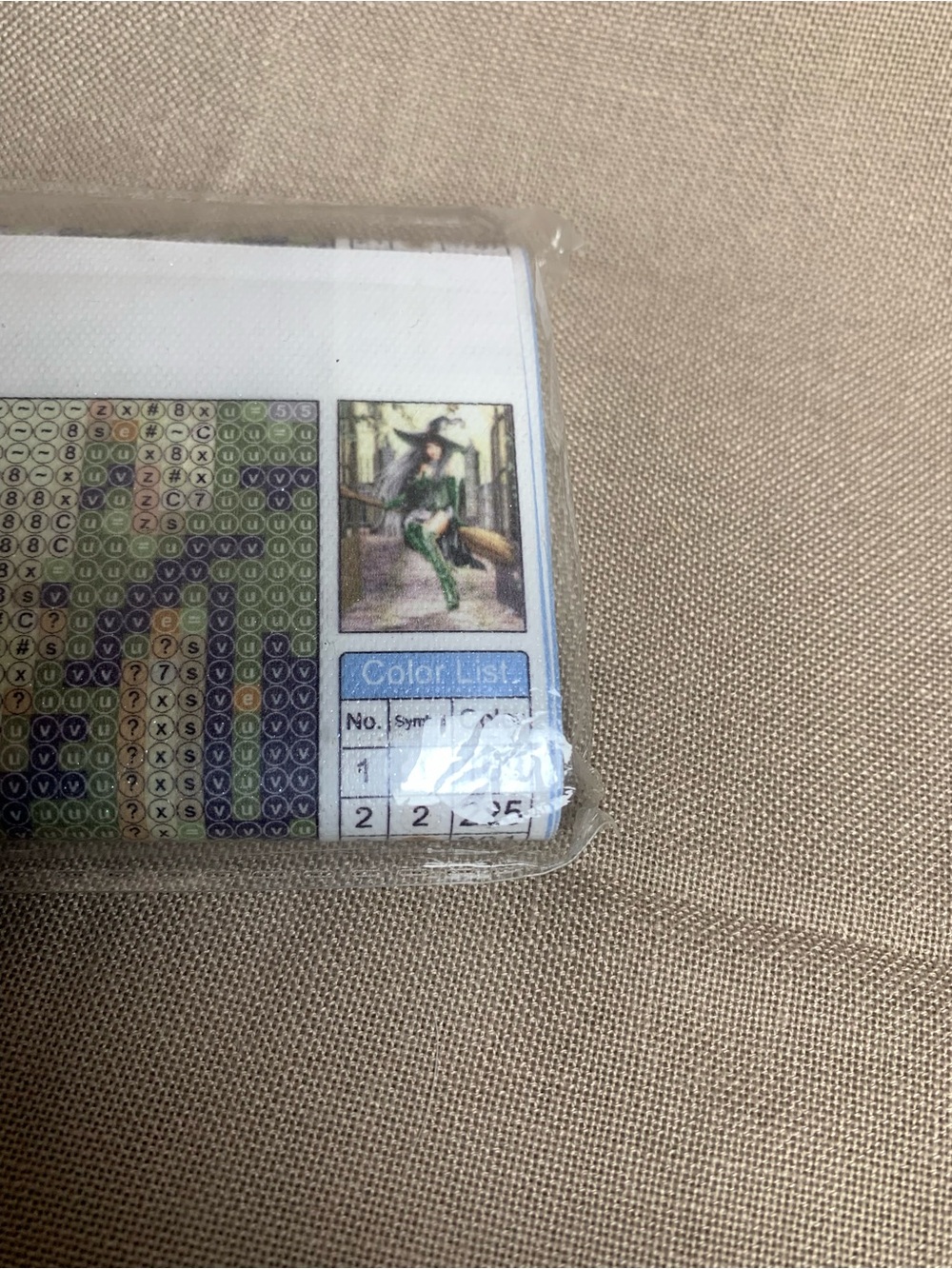 Green Fantasy Mosaic Home Game Kit - Diamond Painting Set